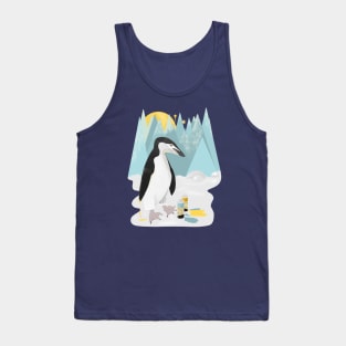 PENGUIN GRAFFITI ARTIST Tank Top